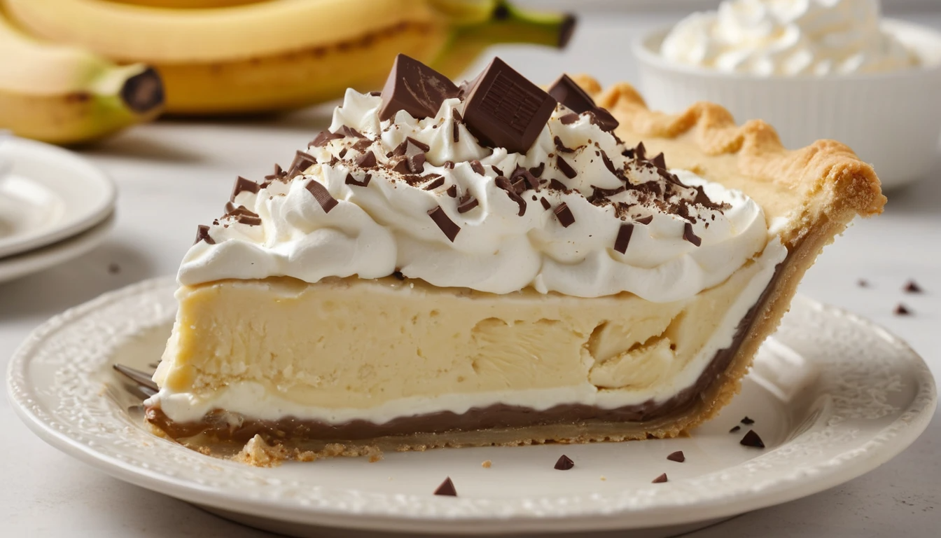 Torta de Creme de Banana