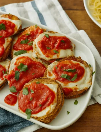 Berinjela à parmegiana na Air Fryer