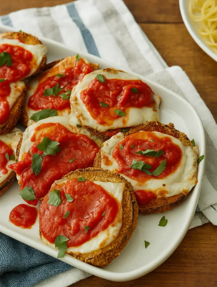 Berinjela à parmegiana na Air Fryer